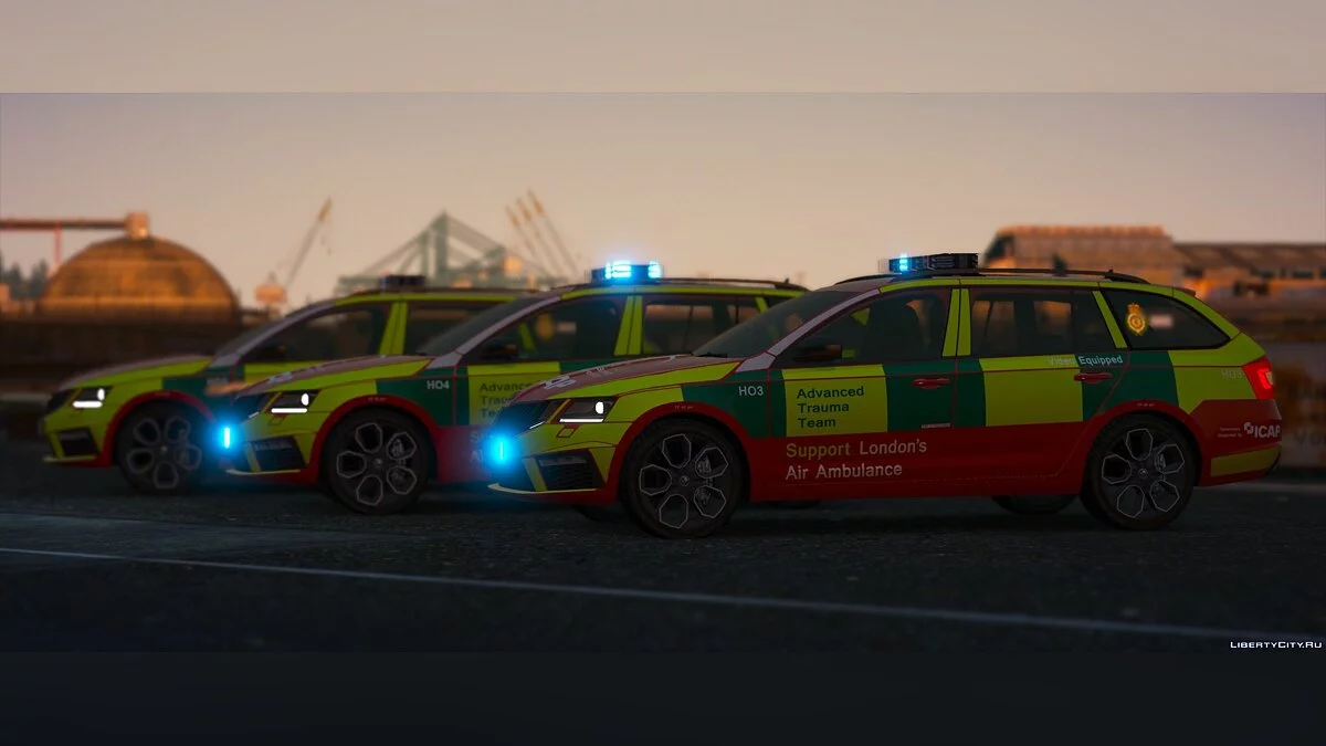 2018 Skoda Octavia - Лондонская воздушная скорая помощь / GTA 5