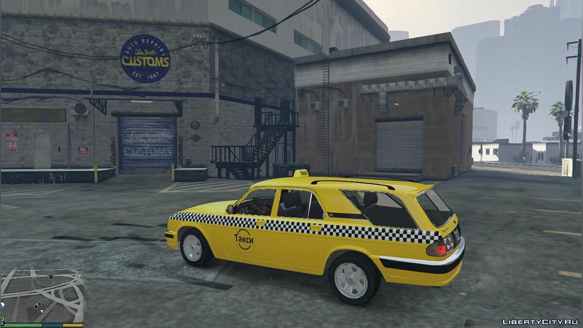 Скачать GAZ 31105 TAXI для GTA 5