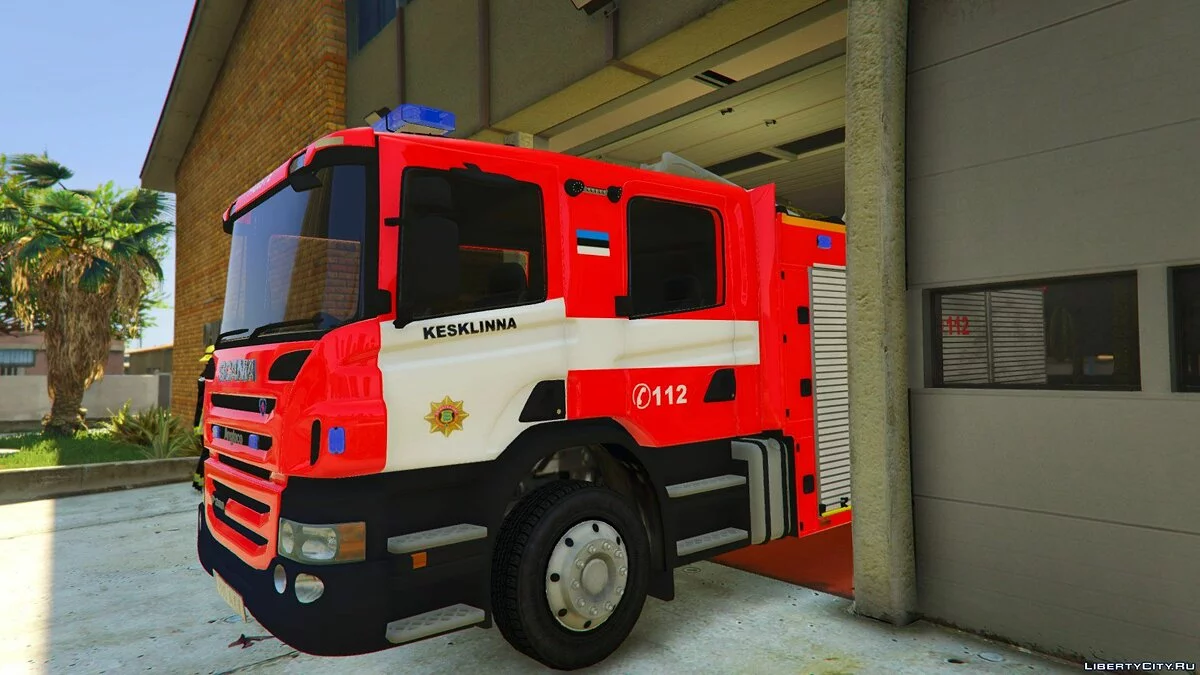 Эстонская пожарная машина / GTA 5
