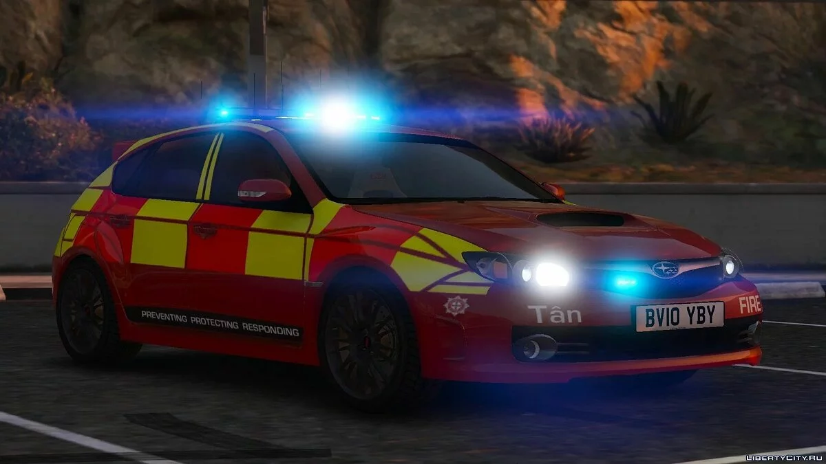 2009 Subaru Impreza WRX - Машина пожарной охраны / GTA 5