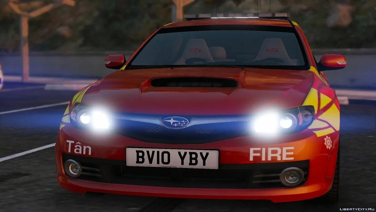2009 Subaru Impreza WRX - Машина пожарной охраны / GTA 5