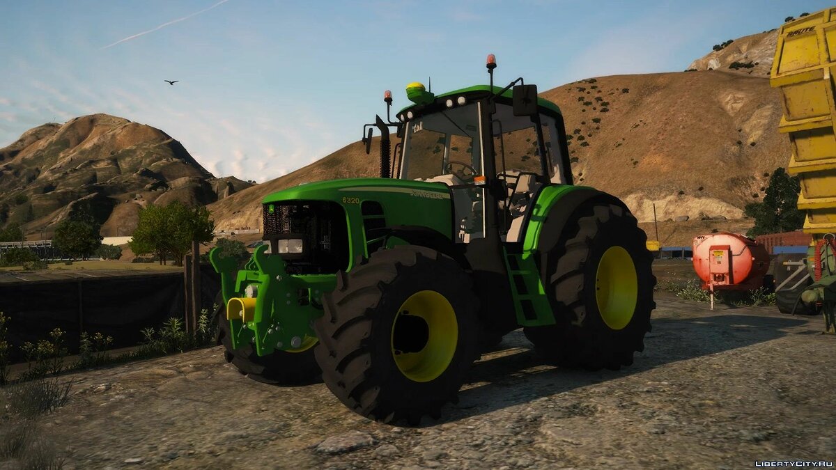 Скачать Трактор John Deere 6320 для GTA 5