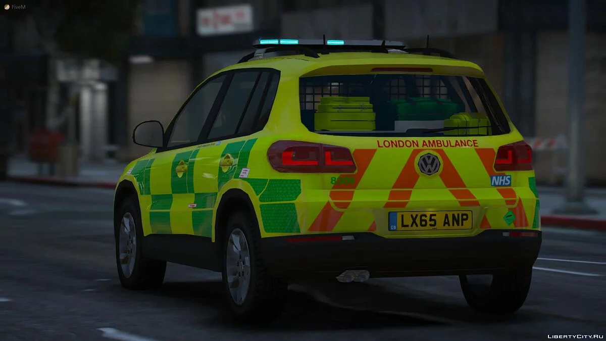 London Ambulance Service VW Tiguan RRV 2015 1.0 / GTA 5