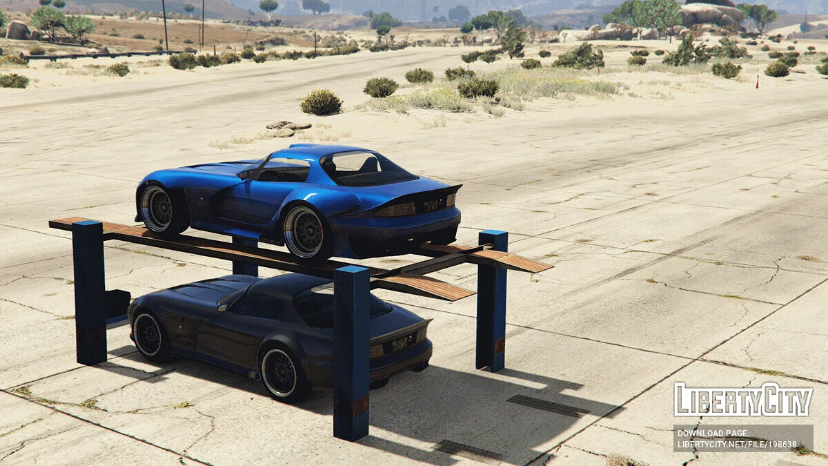 Functioning Vehicle Lift [Add-On] / GTA 5