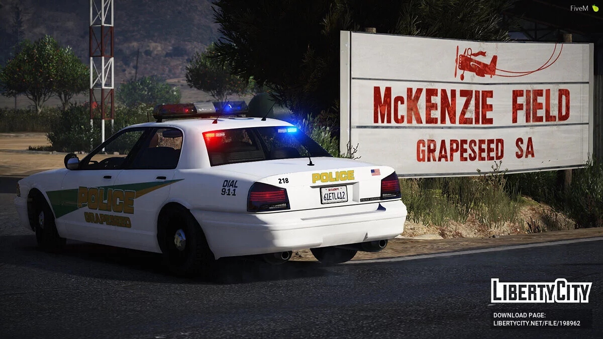 Grapeseed Police Department [Vehicles | EUP | Lore-Friendly | Add-On] 1.0.0 / GTA 5