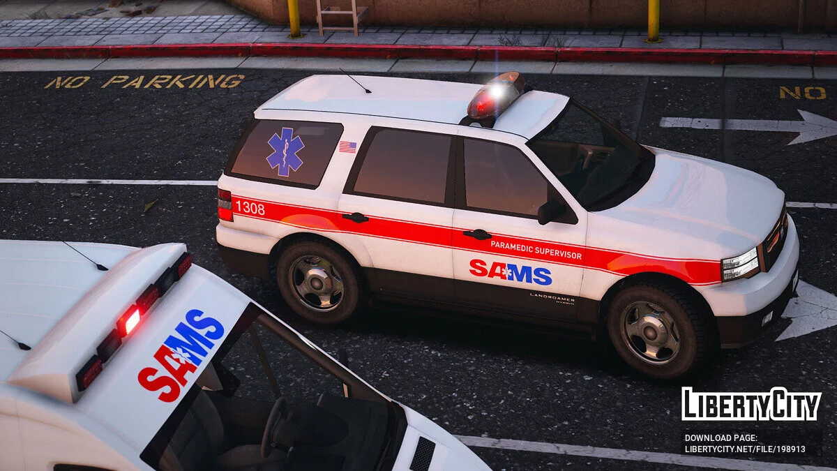 SAMS Speedo Express Ambulance Minipack [ Vehicles | EUP | Lore-Friendly | Add-On ] 1.0.1 / GTA 5