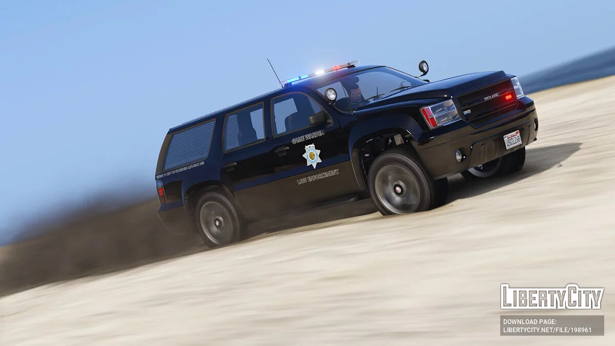 San Andreas Game Warden Pack [Vehicles | EUP | Lore-Friendly | Add-On] 1.1.0 / GTA 5