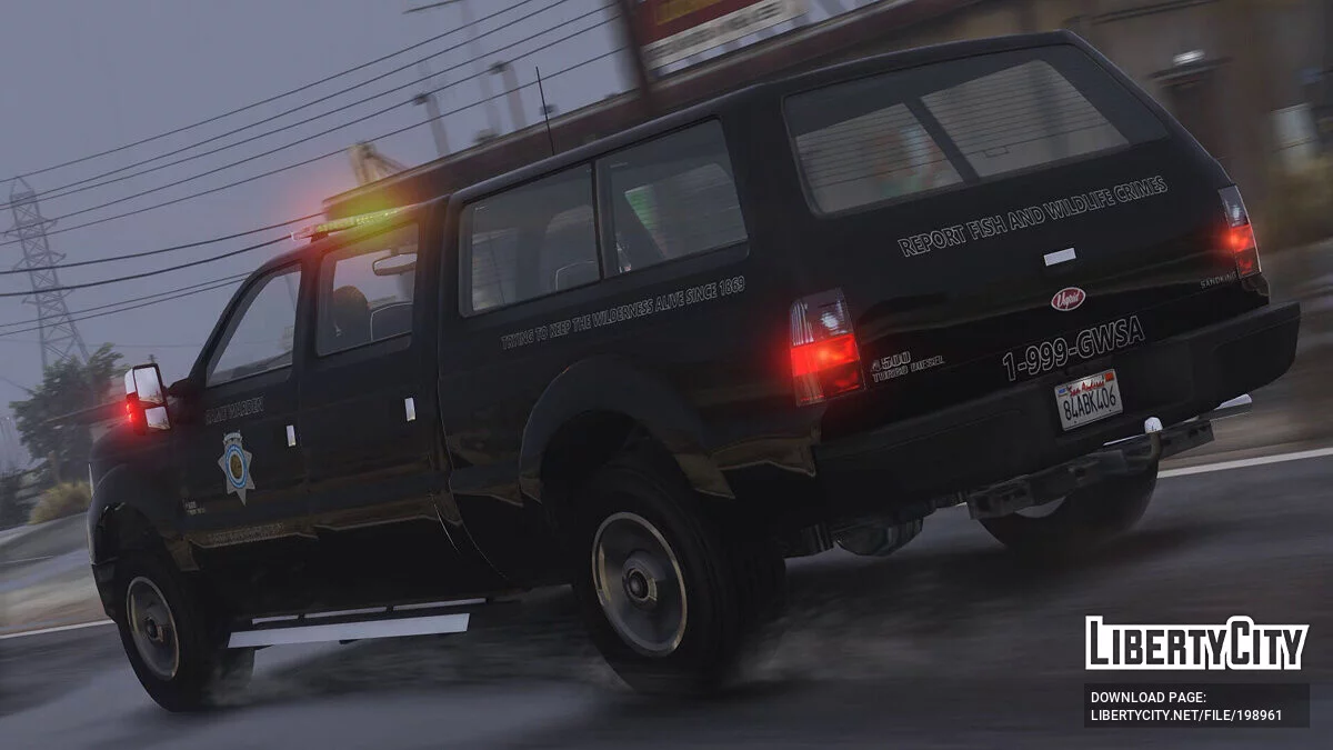 San Andreas Game Warden Pack [Vehicles | EUP | Lore-Friendly | Add-On] 1.1.0 / GTA 5