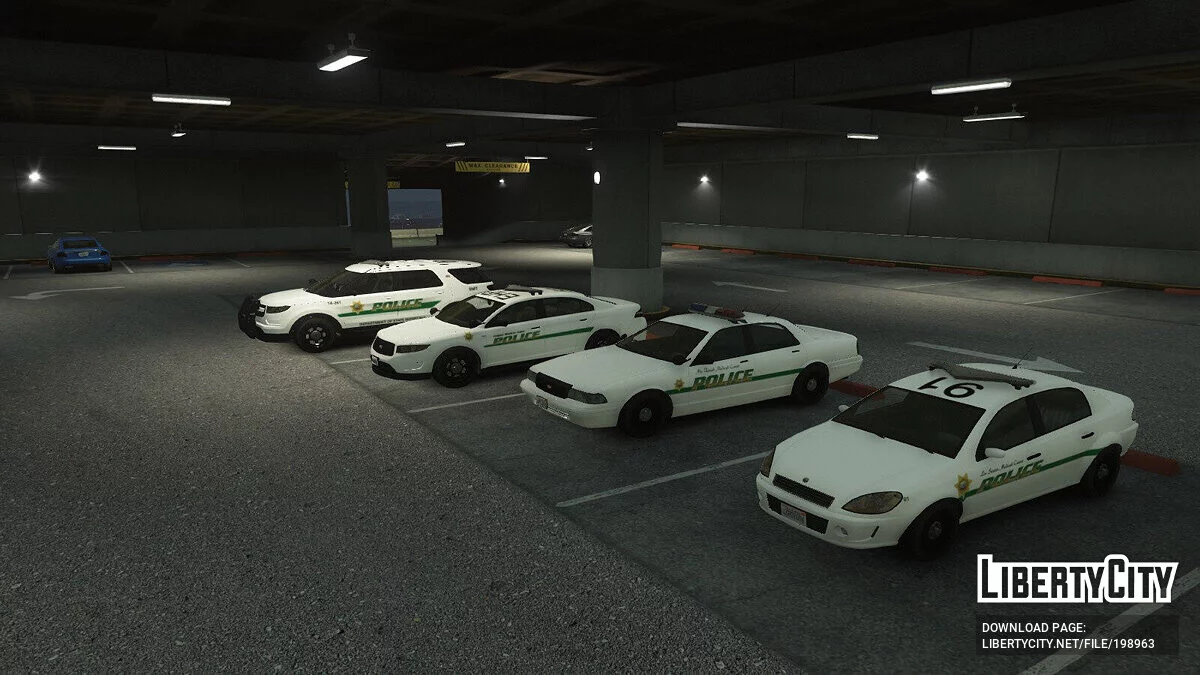 San Andreas Hospital Police Pack [EUP | Vehicles | Lore-Friendly] 1.0.0 / GTA 5