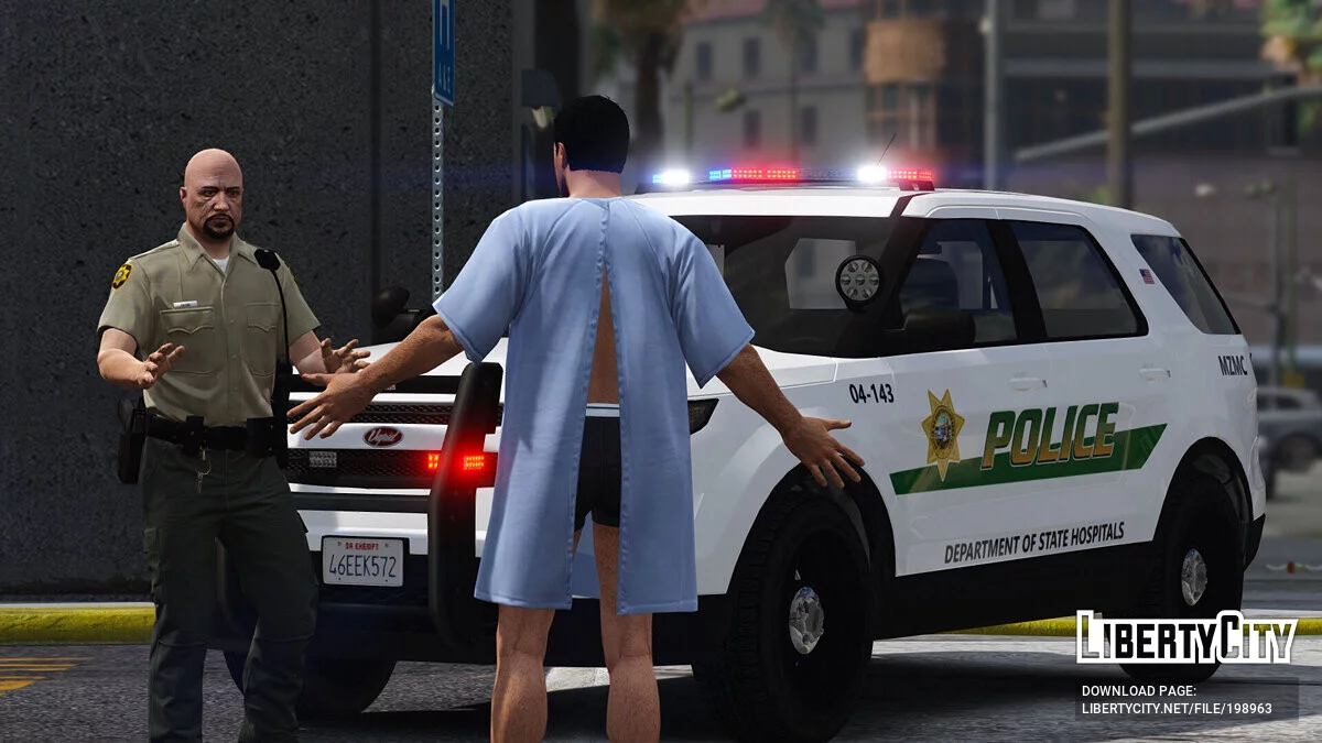 San Andreas Hospital Police Pack [EUP | Vehicles | Lore-Friendly] 1.0.0 / GTA 5