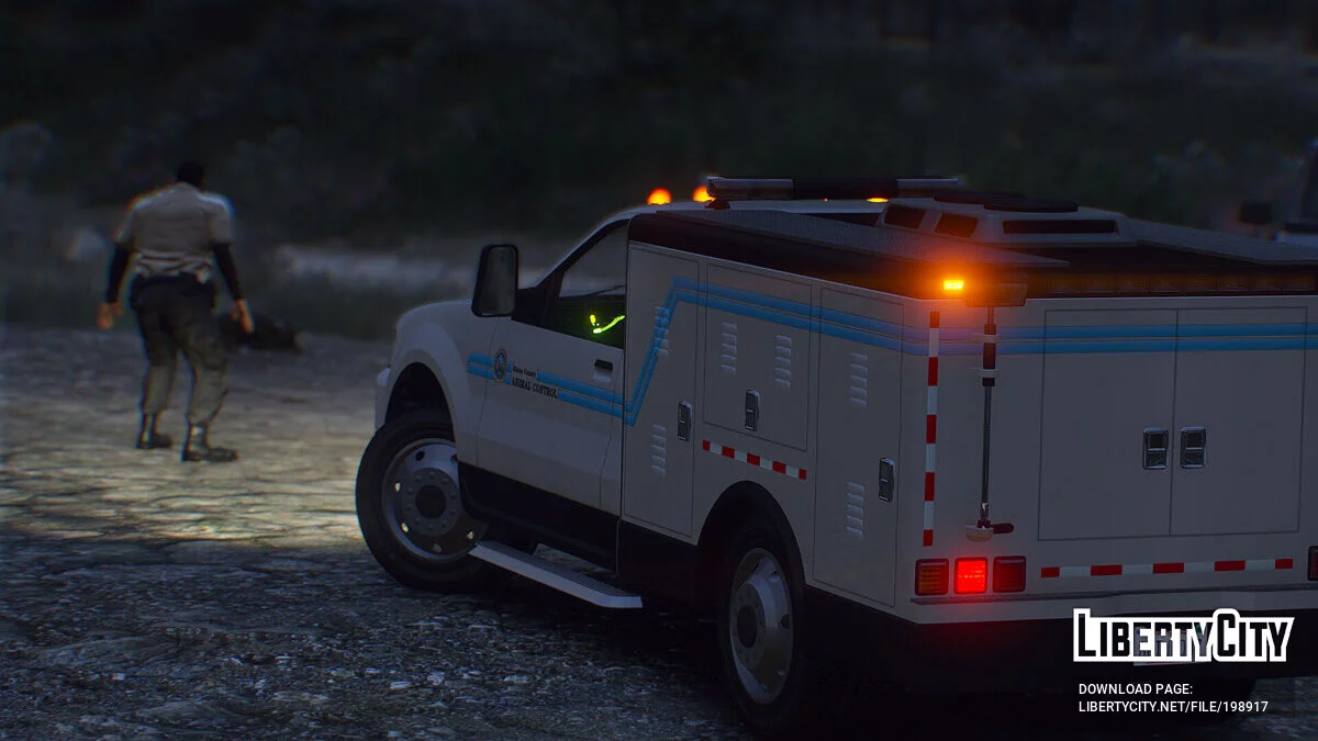 Vapid Kennel — Animal Control Truck [SP | FiveM | Add-on] 1.0 / GTA 5