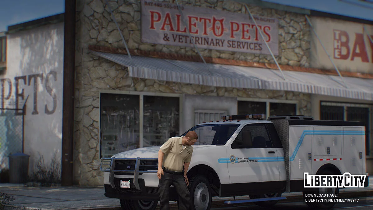 Vapid Kennel — Animal Control Truck [SP | FiveM | Add-on] 1.0 / GTA 5