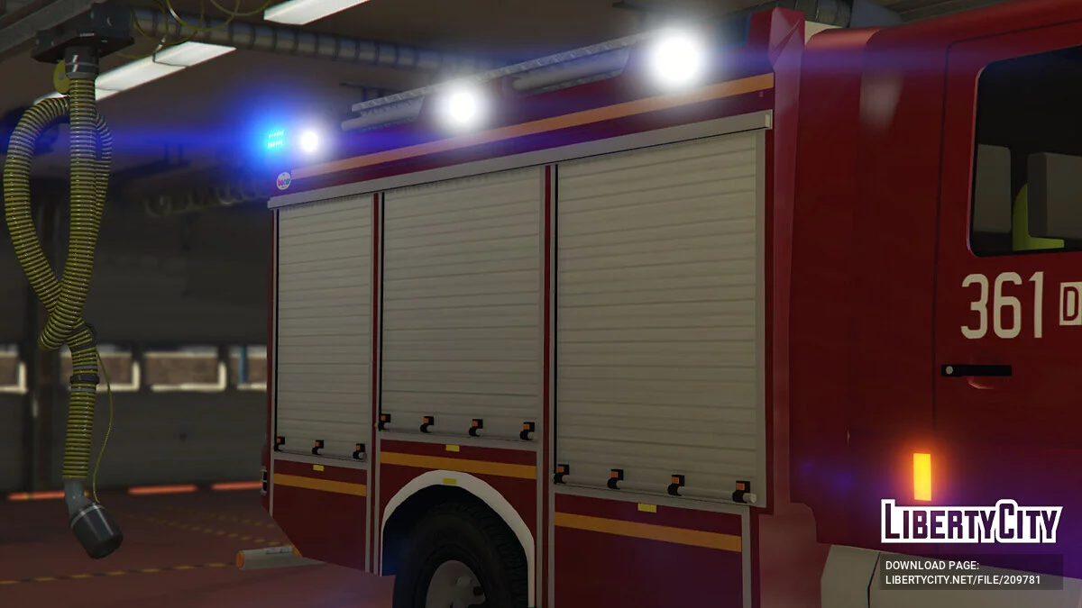 Mercedes Atego GBA 1530 v1.0 / GTA 5