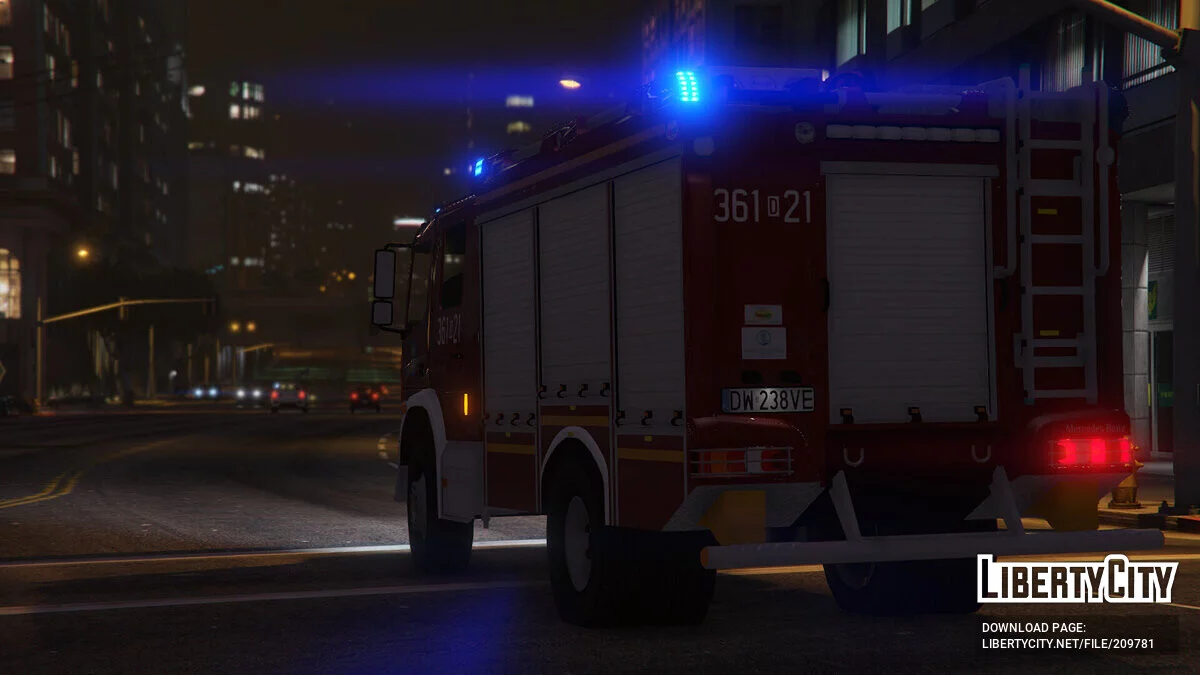 Mercedes Atego GBA 1530 v1.0 / GTA 5