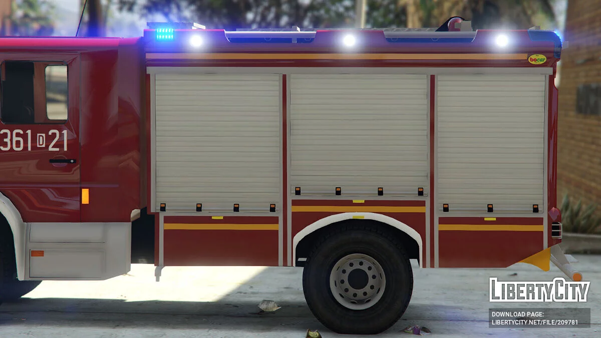 Mercedes Atego GBA 1530 v1.0 / GTA 5