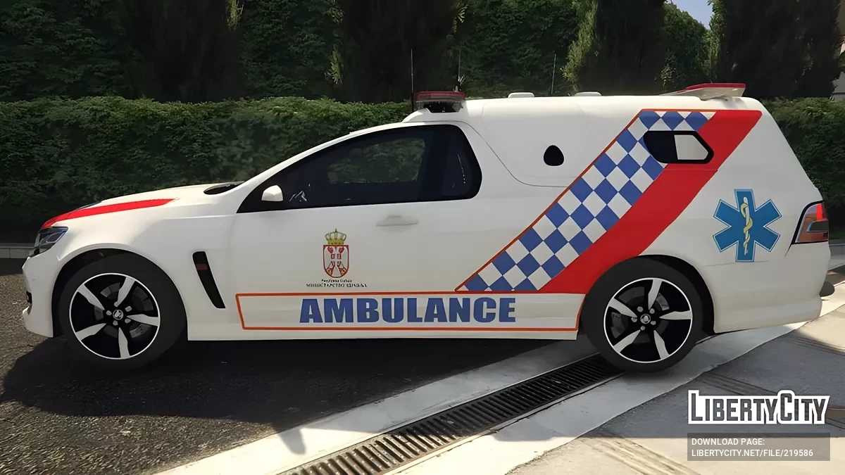 HSV Holden Custom — HITNA POMOC (Ambulance) [Replace | HQ] / GTA 5