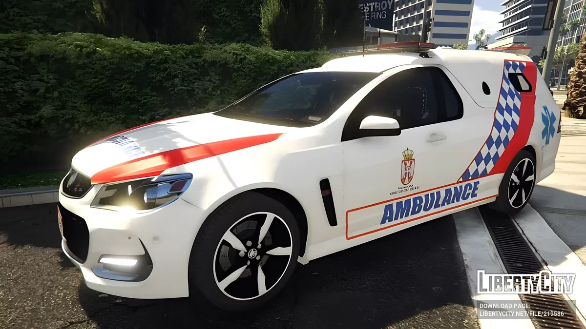 HSV Holden Custom — HITNA POMOC (Ambulance) [Replace | HQ] / GTA 5