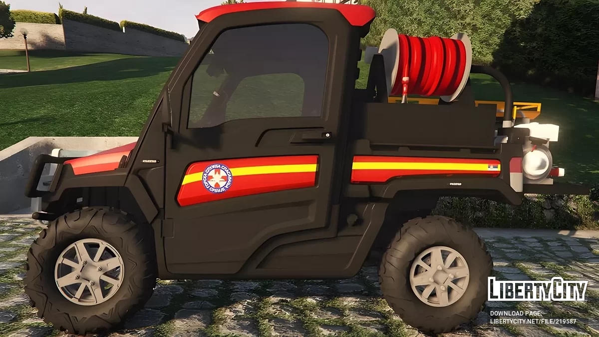 Polaris Emergency — Gorska sluzba spasavanja [Replace | HQ] / GTA 5