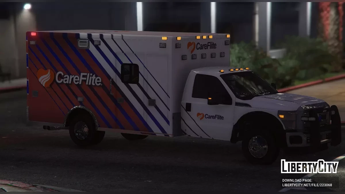 Ford F550 2015 - Скорая Помощь CareFlite / GTA 5