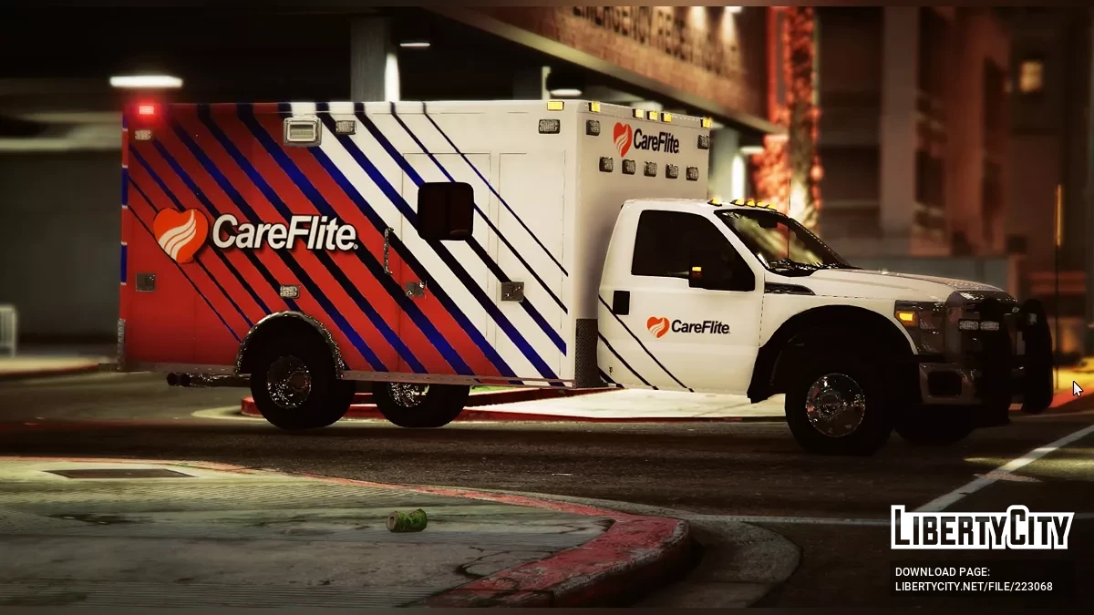 Ford F550 2015 - Скорая Помощь CareFlite / GTA 5