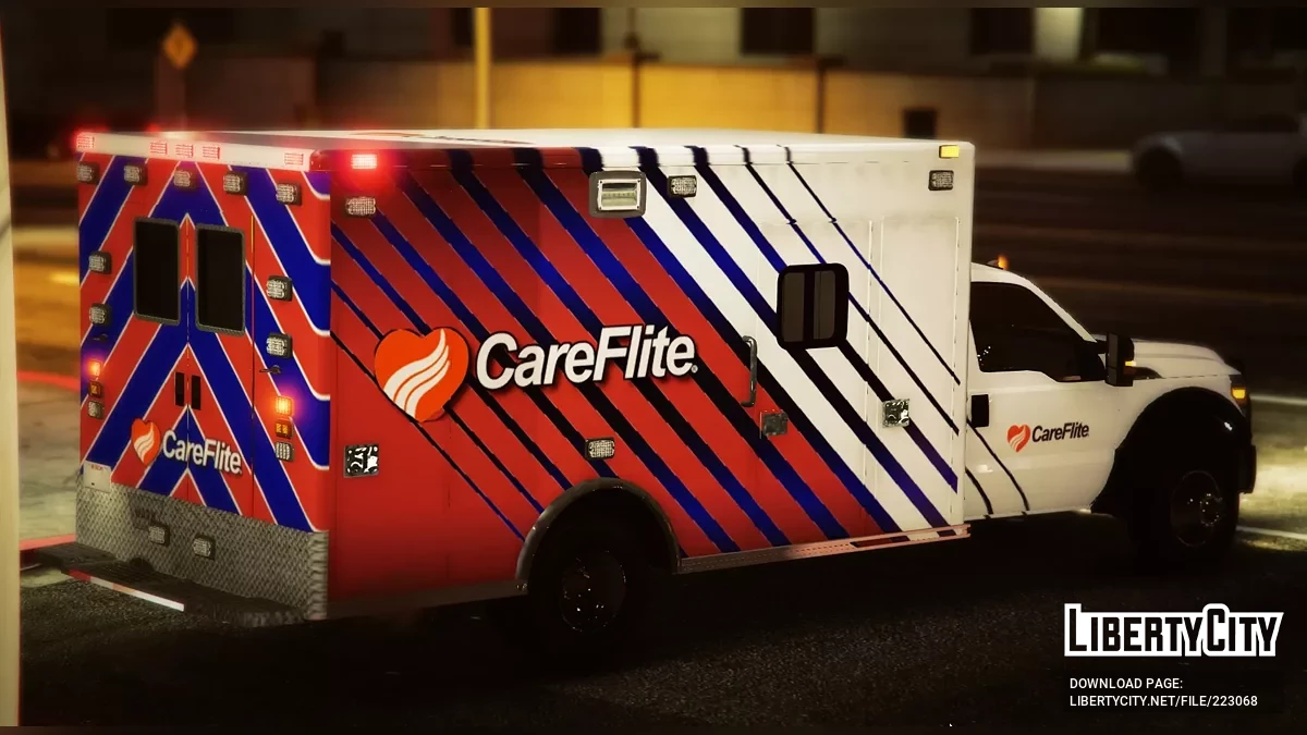 Ford F550 2015 - Скорая Помощь CareFlite / GTA 5