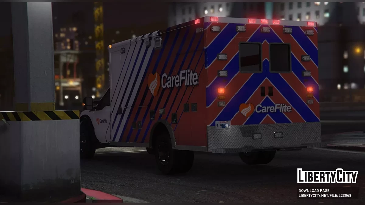 Ford F550 2015 - Скорая Помощь CareFlite / GTA 5