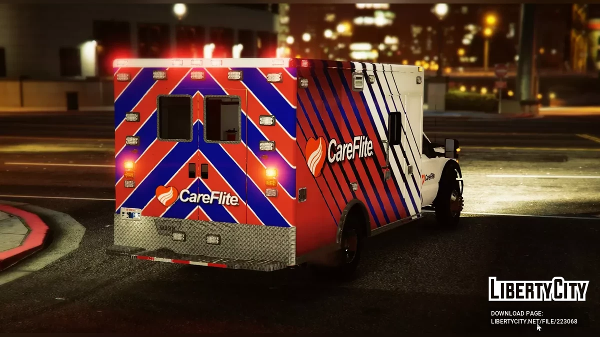 Ford F550 2015 - Скорая Помощь CareFlite / GTA 5