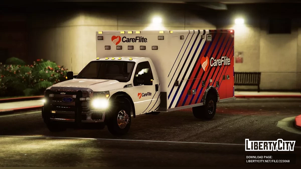 Ford F550 2015 - Скорая Помощь CareFlite / GTA 5