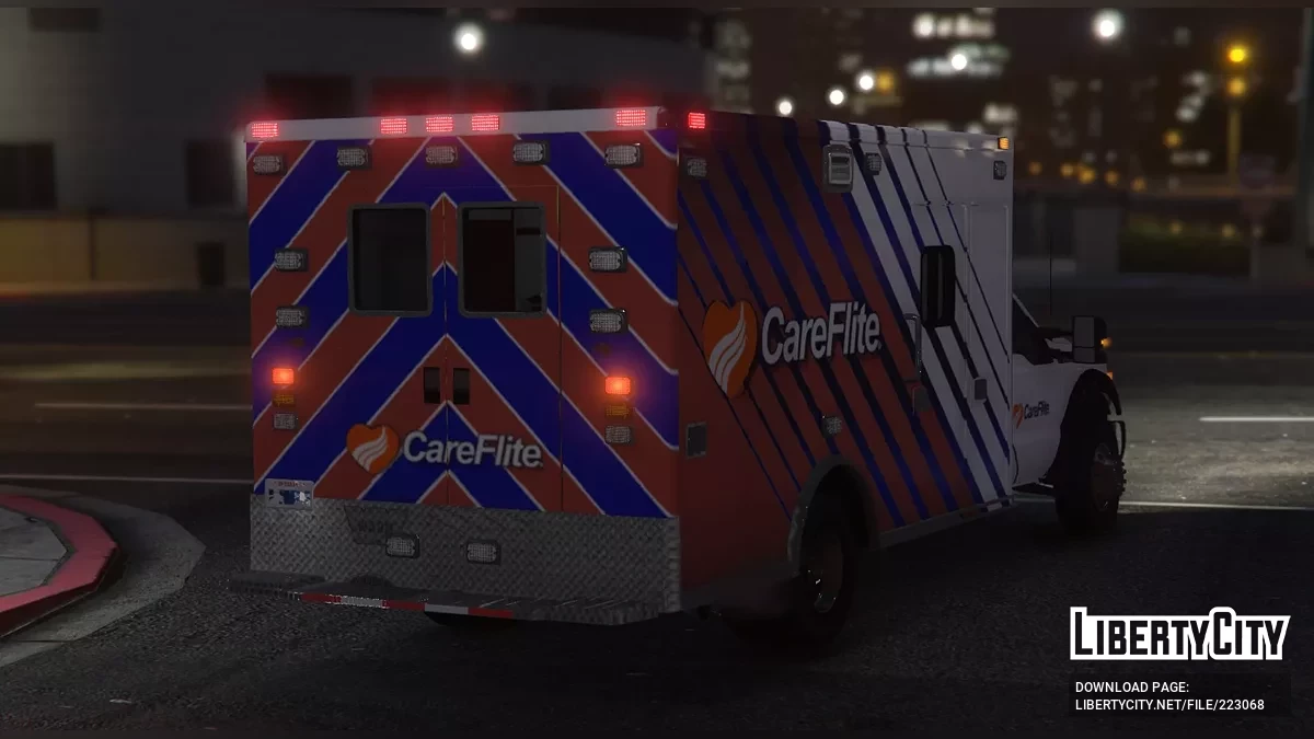 Ford F550 2015 - Скорая Помощь CareFlite / GTA 5