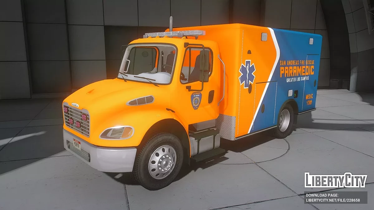 Freightliner M2 106 SC Ambulance / GTA 5