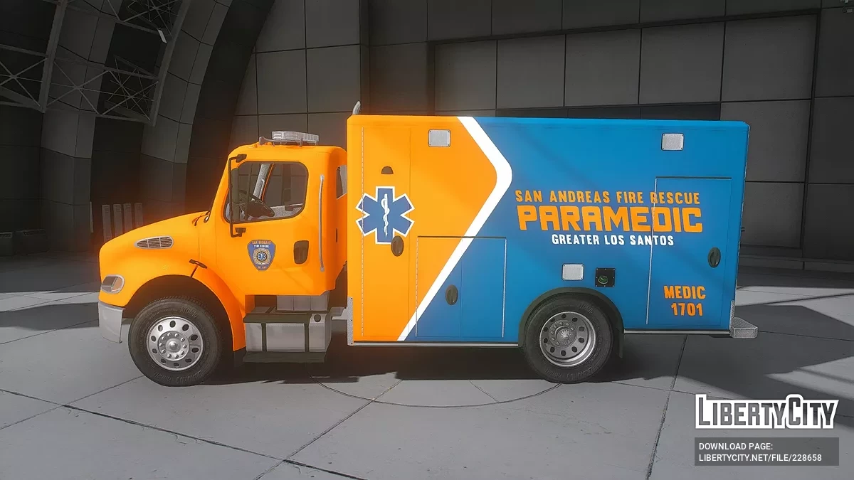 Freightliner M2 106 SC Ambulance / GTA 5