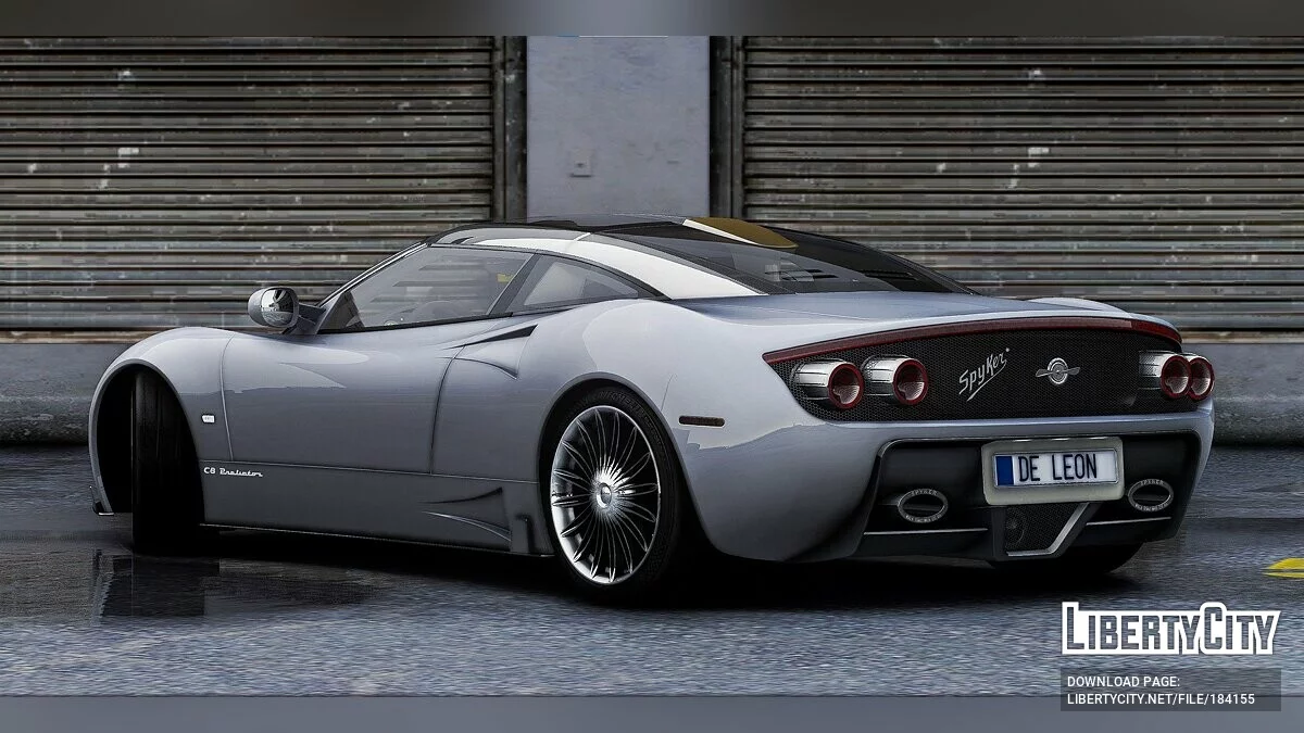 Spyker C8 Aileron Spyder / GTA 5