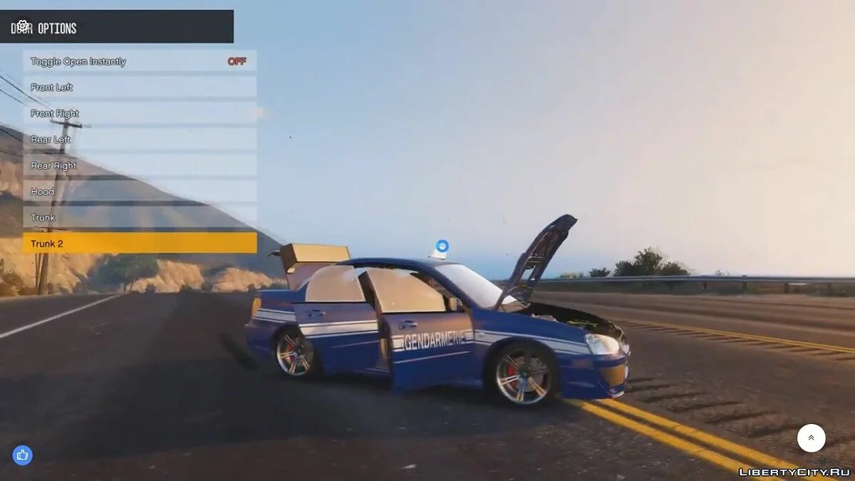 Subaru WRX Gendarmerie 1.0  / GTA 5