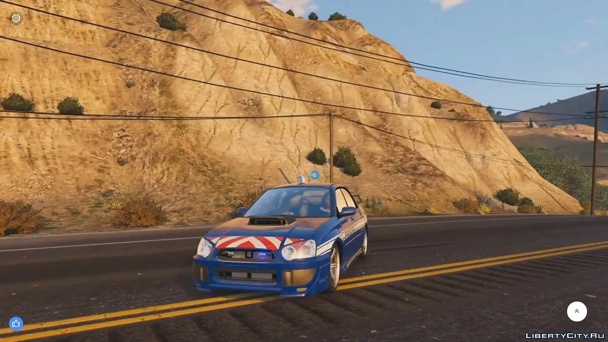 Subaru WRX Gendarmerie 1.0  / GTA 5