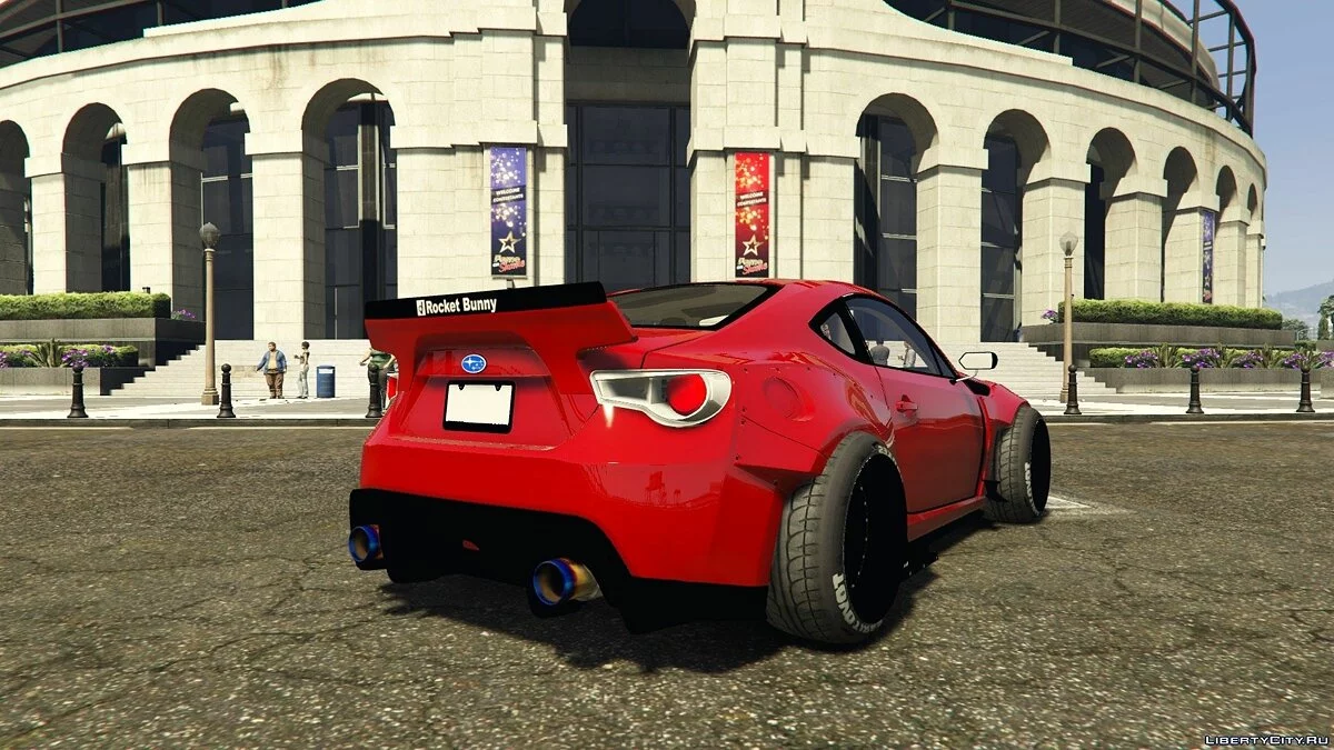 Subaru BRZ 6666 Rocket Bunny 1.0 / GTA 5