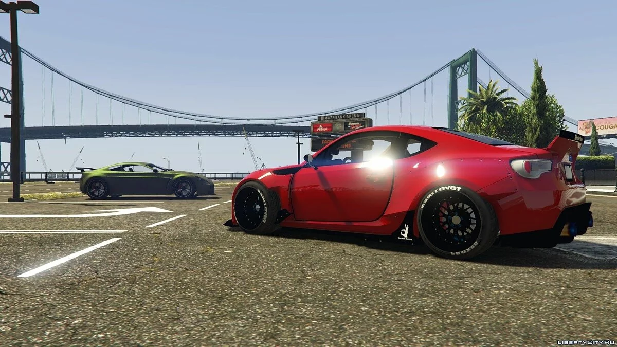 Subaru BRZ 6666 Rocket Bunny 1.0 / GTA 5