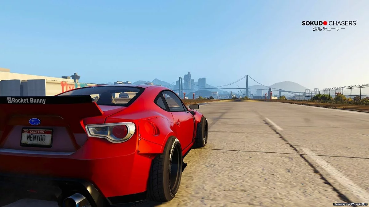 Subaru BRZ 2013 6666 Rocket Bunny [Replace] 1.9 / GTA 5