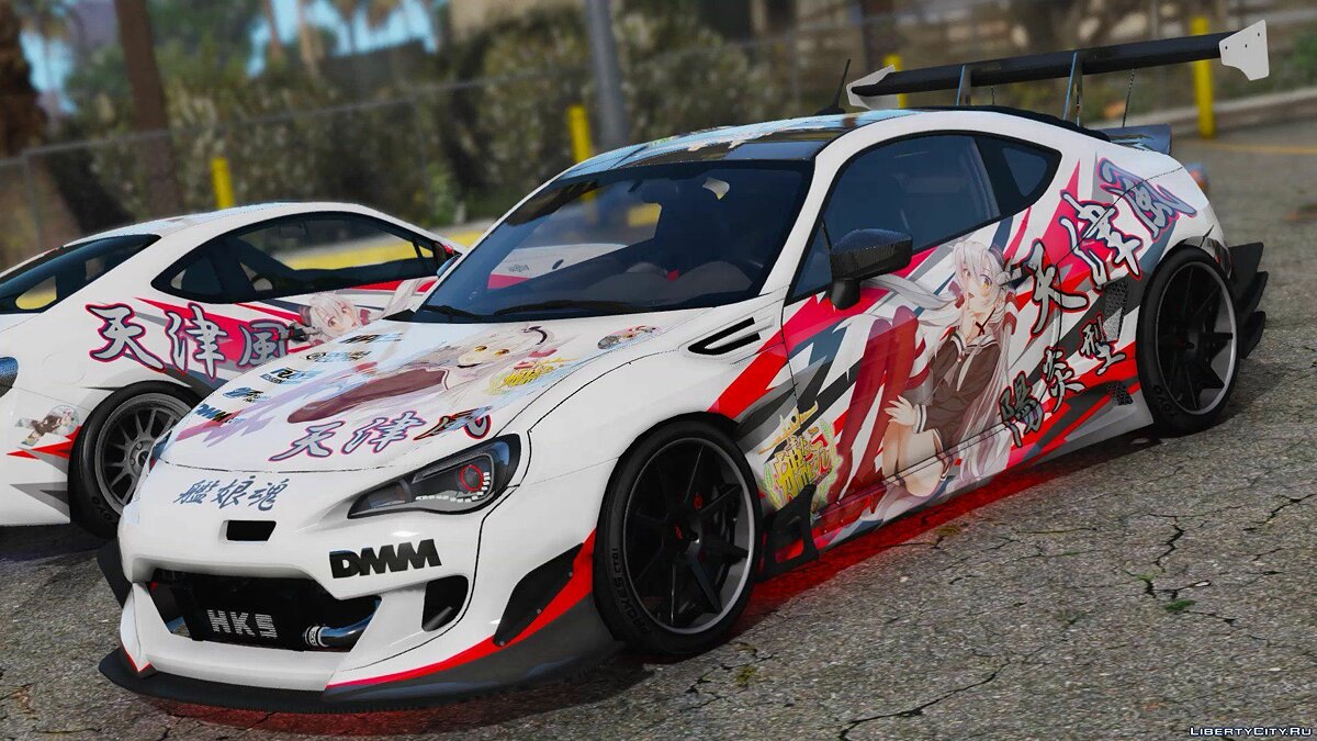 Скачать Subaru BRZ Rocket Bunny [anime] для GTA 5