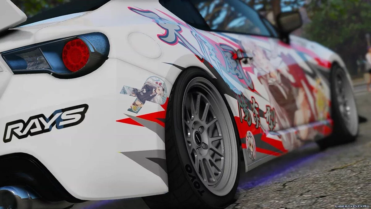 Subaru BRZ Rocket Bunny [anime] / GTA 5