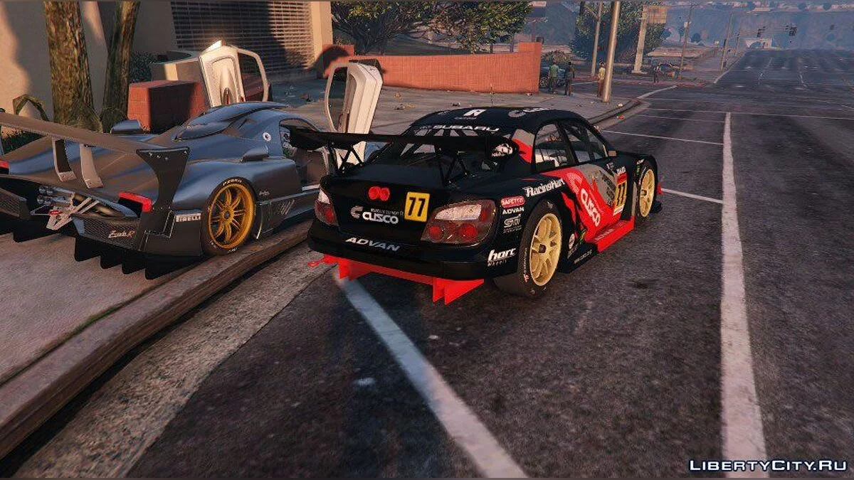 2003 Subaru Impreza JGTC # 77 Cusco Advan Series III [GD] final / GTA 5