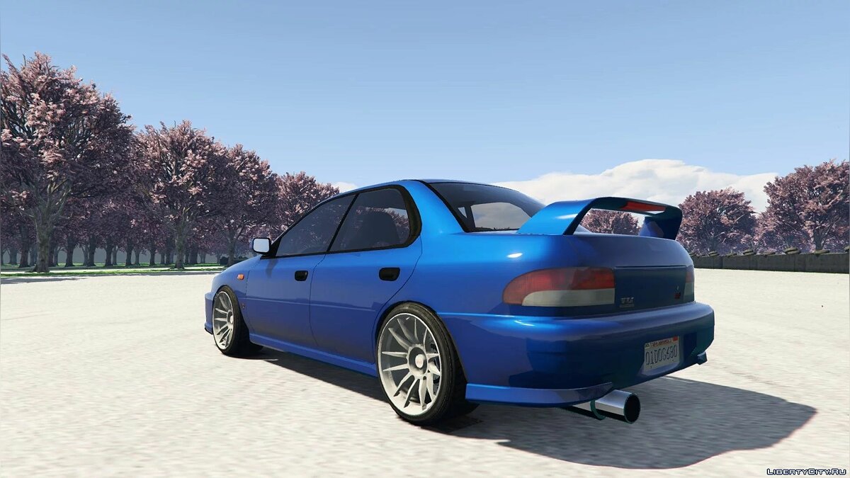 Скачать Subaru Impreza GT 1998 - 2000 [Add-On / Replace] 1.0 для GTA 5