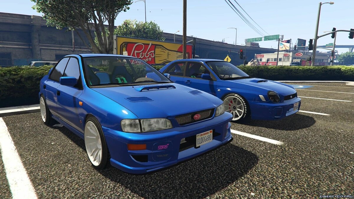 Скачать Subaru Impreza GT 1998 - 2000 [Add-On / Replace] 1.0 для GTA 5