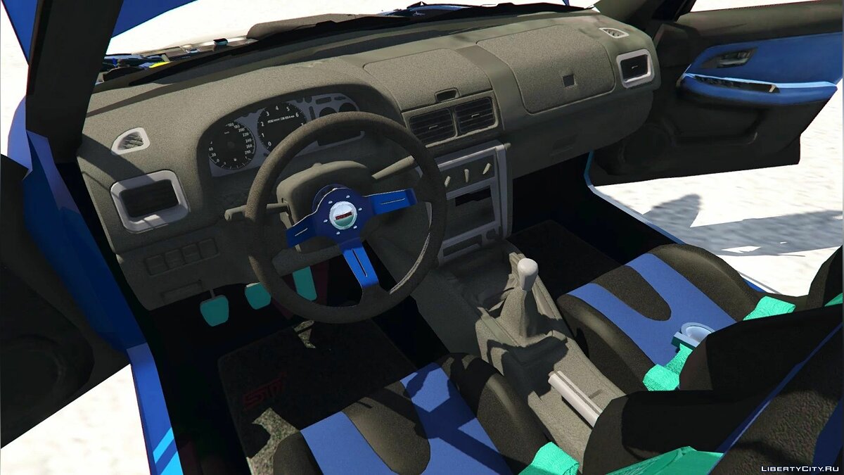 Скачать Subaru Impreza GT 1998 - 2000 [Add-On / Replace] 1.0 для GTA 5