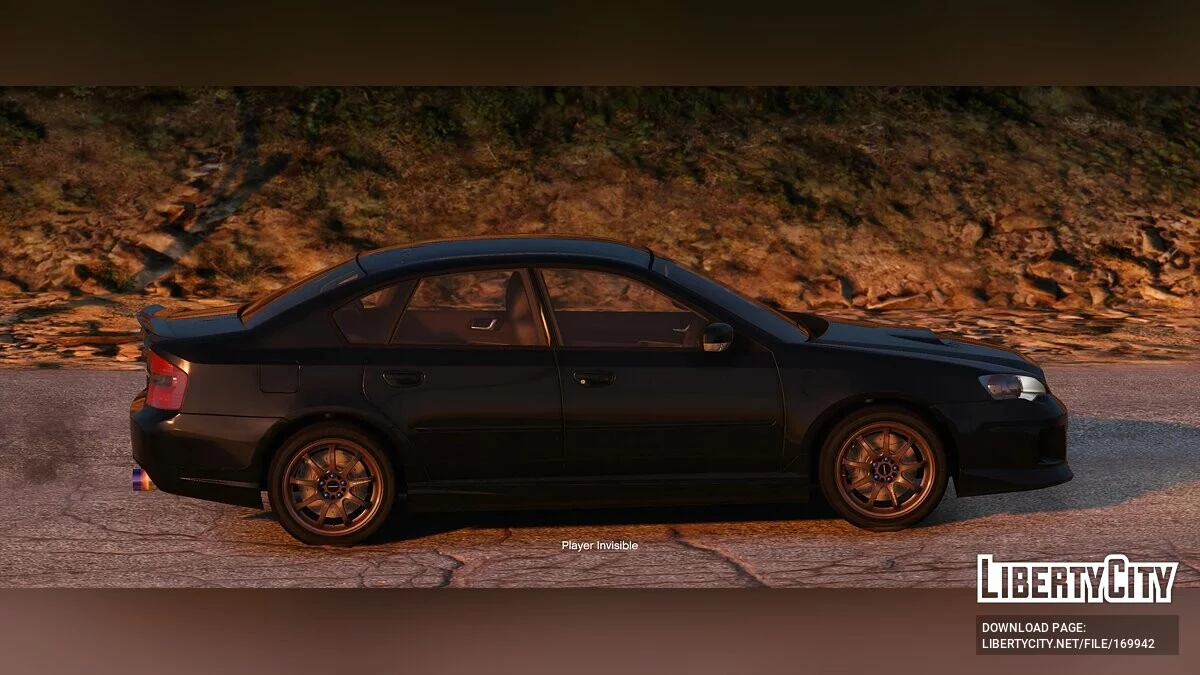 Subaru Legacy B4 (BL5) 2005 [Add-On | LODs | Sound | Tuning | Liveries | Vehfuncs] 1.01 hotfix / GTA 5