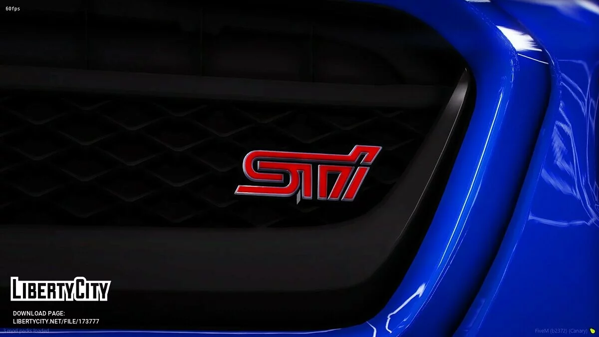 2015 Subaru WRX STI v1.0 / GTA 5