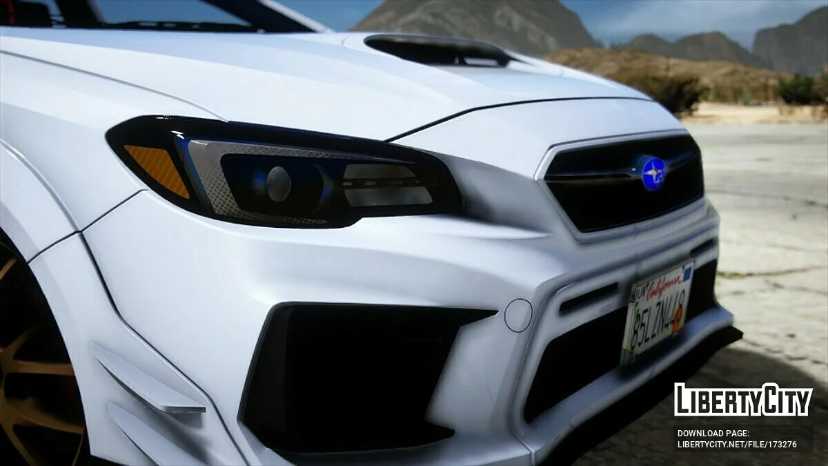 Subaru WRX 2019 v1.1 / GTA 5