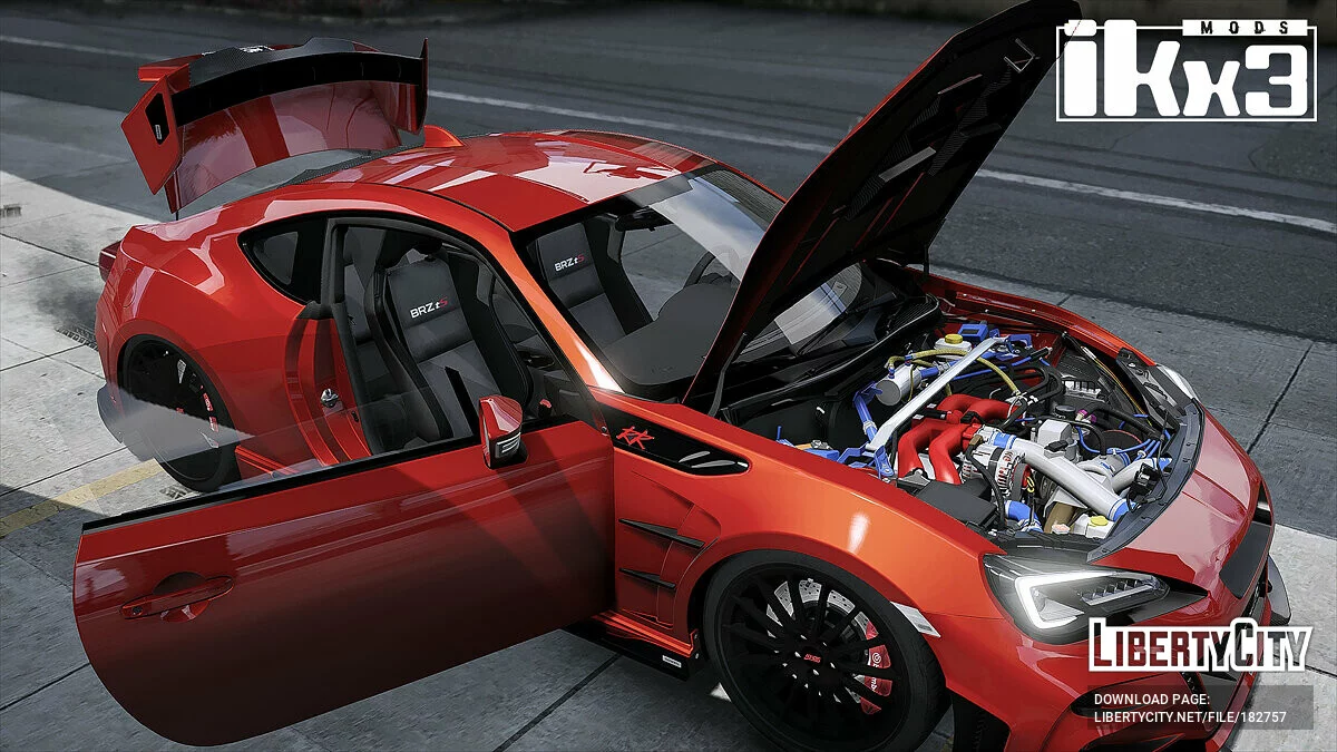 Subaru BRZ ts Rowen RR Street Zero / GTA 5