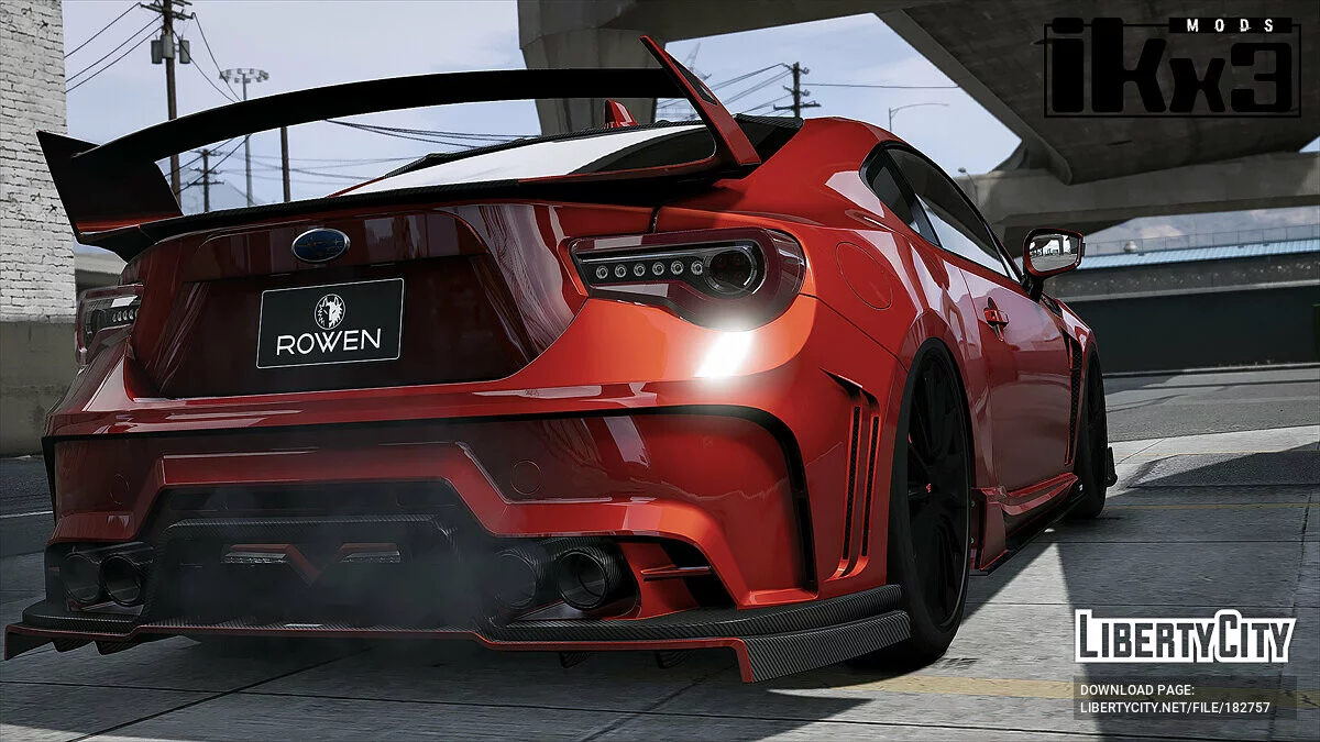 Subaru BRZ ts Rowen RR Street Zero / GTA 5