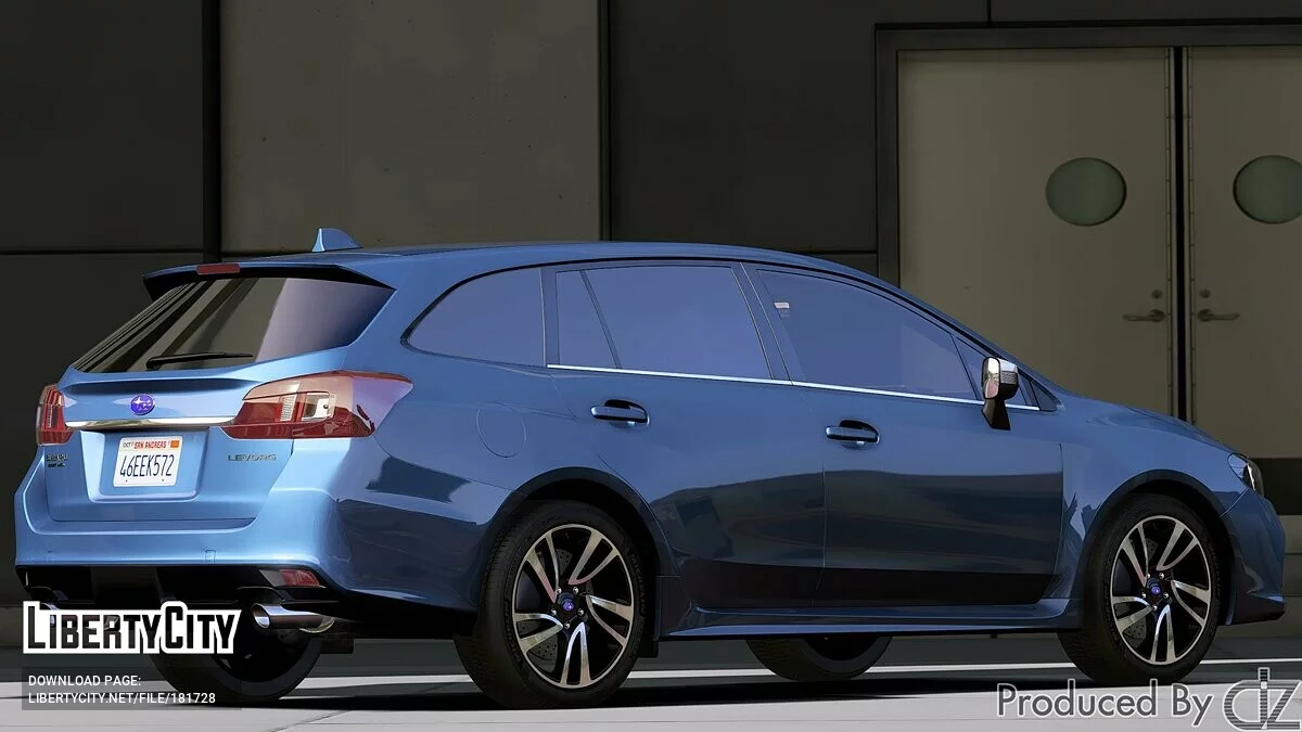 Subaru Levorg 2015 / GTA 5