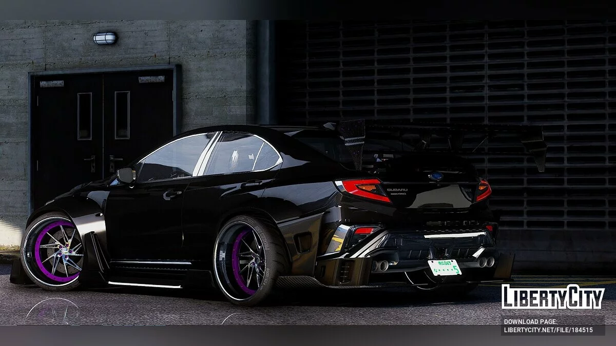 Subaru Impreza WRX 2022 Bodykit / GTA 5